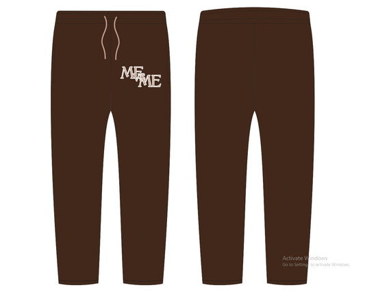 Mud Brown Sweat Pants